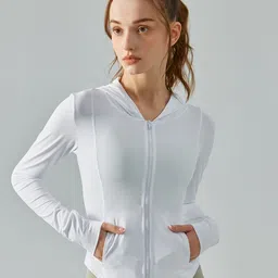 JC Collection Hooded Lightweight Sporty Jacket-49