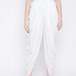 TULIP 21 Women White Solid Dhoti Pants-image-83