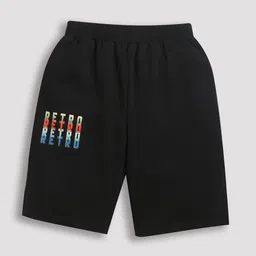ZIP ZAP ZOOP Boys Mid Rise Pure Cotton Shorts-97
