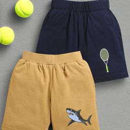 ZIP ZAP ZOOP Pack Of 2 Boys Pure Cotton Shorts-image-82
