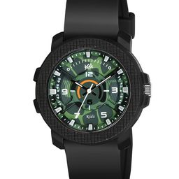 Kool Kidz Unisex Printed Dial & Straps Analogue Watches Koolkidz Watch KK 411 BLACK-10