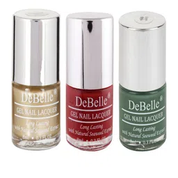 DeBelle Set of 3 Long Lasting Gel Nail Lacquers - Watermelon Fizz Pastels-3