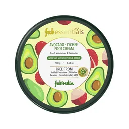 Fabindia Fabessentials Avocado & Lychee Foot Cream - 100gm-26
