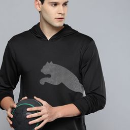 Puma Train All Day Big Cat Printed Slim Fit Training Hooded Sweatshirt-picture-46