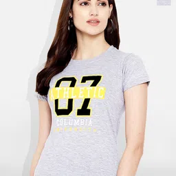 Fabflee Pack Of 2 Typography Printed Cotton T-shirt-image-66