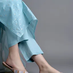 Shoetopia Women Ethnic Mules with Embroidered Flats-11