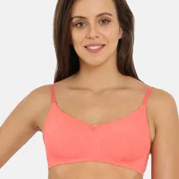 Jockey Pink Solid Non-Wired Non Padded Everyday Bra 1615-0105-picture-10