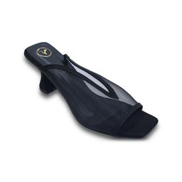 Sana K Luxurious Footwear Square Toe Platform Pumps-17