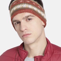 Magic Needles Unisex Multicoloured Striped Headband-7