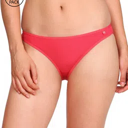 Jockey Women Pack of 2 Pink Solid Bikini Briefs-picture-21