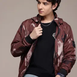 The Roadster Lifestyle Co. Dyed Hooded Bomber Jacket-picture-36