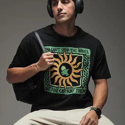 Stormborn Mens Oversized Drop-Shoulder Short Sleeve Printed Tshirt-image-54