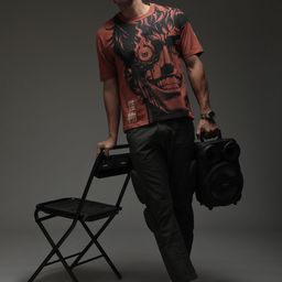 Stormborn Men Printed Drop-Shoulder Sleeves T-shirt-11
