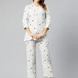 Cottinfab Printed Top & Trousers-image-26