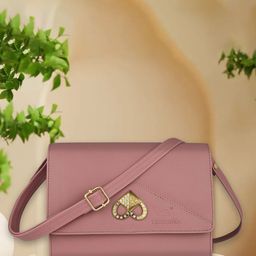 YESSBENZA Structured Heart Fitting Styles Sling Bag-image-14