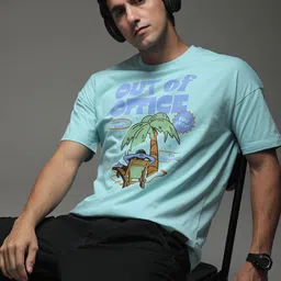 Stormborn Men Printed Drop-Shoulder Sleeves T-shirt-picture-10