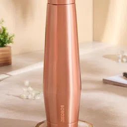 BOROSIL Rose Gold BPA Free Pure Copper Water Bottle 905ml-image-47