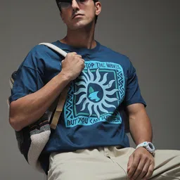Stormborn Men Drop-Shoulder Printed Cotton Oversized Tshirt-picture-9