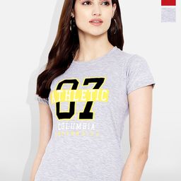Fabflee Pack Of 3 Typography Printed Cotton T-shirt-image-81