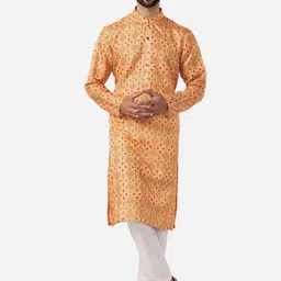 THE KURTA COMPANY Ethnic Motifs Printed Pure Cotton Kurta-40