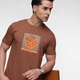 French Connection Men Graphic Printed Pure Cotton T-shirt-image-63