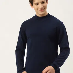 RVK Men Navy Blue Pullover-picture-47