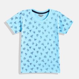 Eteenz Boys Premium Cotton Conversational Printed T-shirt-image-20
