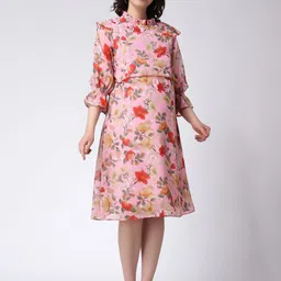 COLOR STUDIO Floral Printed Maternity Nightdress-image-81