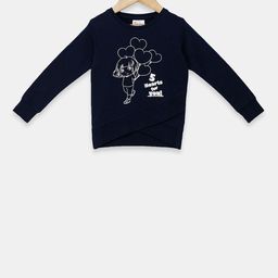 Dora Girls Navy Blue Dora Print Sweatshirt-image-26