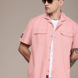 The Roadster Life Co. Drop-Shoulder Relaxed Fit Pure Cotton Casual Shirt-picture-10