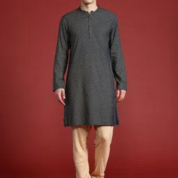 Anouk Printed Regular Kurta with Trousers-22