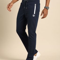 Being Human Men Solid Mid Rise Track Pants-image-62