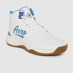 Aeropostale Men Perforated Mid-Top Sneakers-picture-9