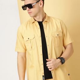 Thomas Scott Spread Collar Twill Weave Pure Cotton Casual Shacket-image-88