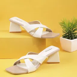 Metro Open Toe Block Heels-14