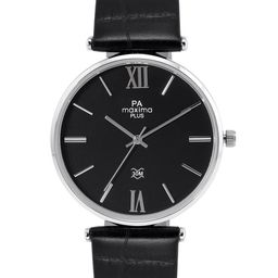 maxima Men Leather Straps Analogue Watch 54702LAGI-14