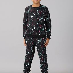 KiddoPanti Boys Printed T-shirt with Trousers-picture-36