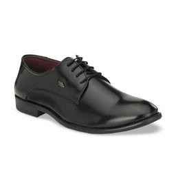 aadi Men Black Solid Formal Derbys-image-70