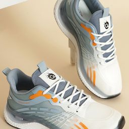 OZZOH Men Lace Up Running Shoes-image-4