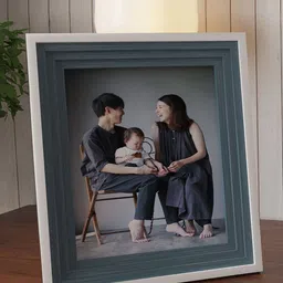 Art Street Blue Wooden Photo Frames-image-78