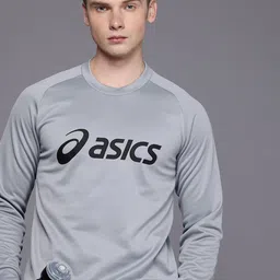 ASICS Brand Logo Printed Raglan Sleeves Outdoor Sweatshirt-picture-50