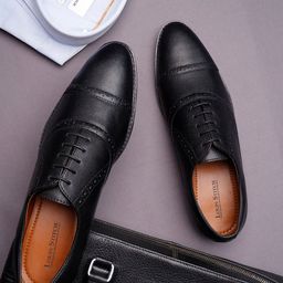 Men Leatherette Oxford Formal Shoes-picture-35