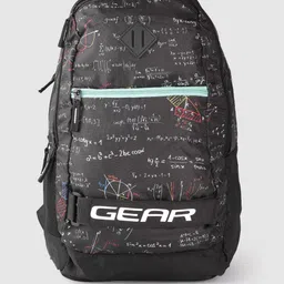 Gear Unisex Typography Printed Laptop Backpack 30L-49