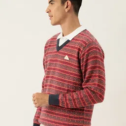 Monte Carlo Men Self Design Woollen Pullover-picture-25