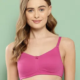 Leading Lady Magenta Pure Cotton Bra Non Padded-40