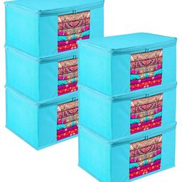 Kuber Industries Green 6 Pieces Drawer Organiser-13