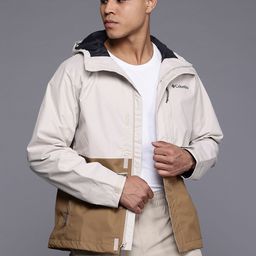 Columbia Men Colorblocked Hikebound II Rain Jacket-image-27