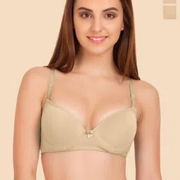 Tweens Beige Bra Medium Coverage Heavily Padded-image-38