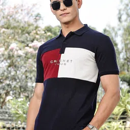 Thomas Scott Men Typography Polo Collar T-shirt-image-17