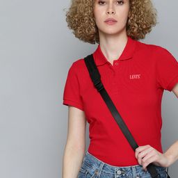 Levis Polo Collar Pure Cotton T-shirt-image-32
